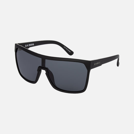 La Ropa - Polarized Matt Black Frame Sunglasses