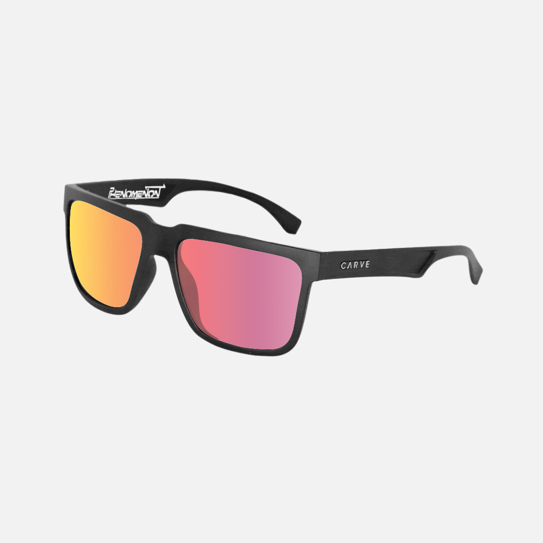 Phenomenon - Matt Black Frame Grey Red Iridium Lens