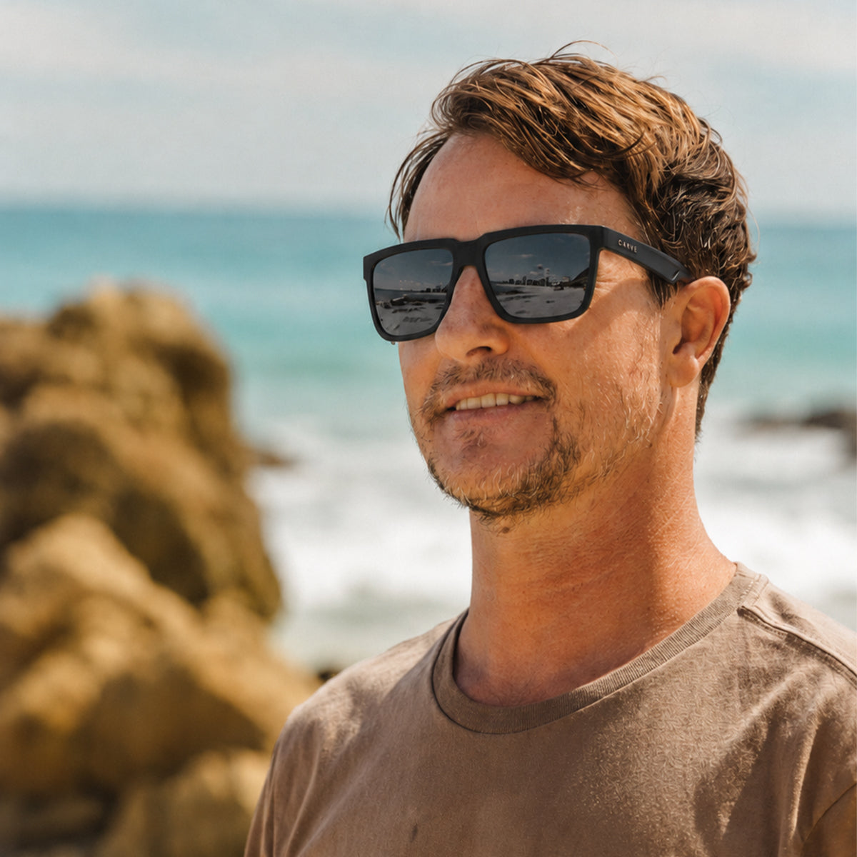 Phenomenon - Polarized Matt Black Frame Sunglasses