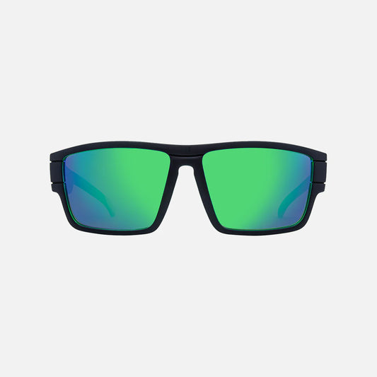 Sublime - Green Iridium / Matt Black Frame Sunglasses