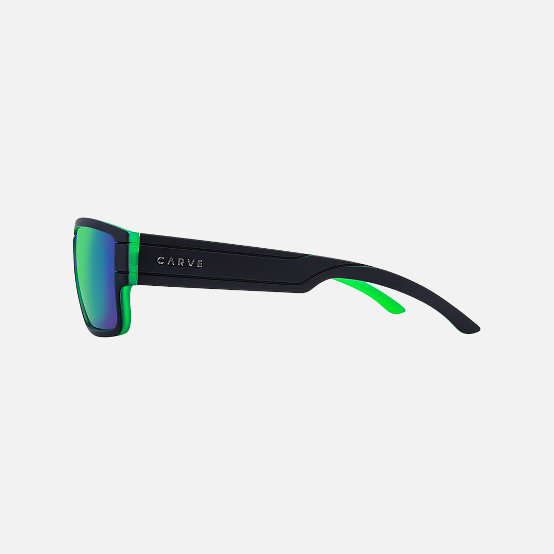 Sublime - Green Iridium / Matt Black Frame Sunglasses