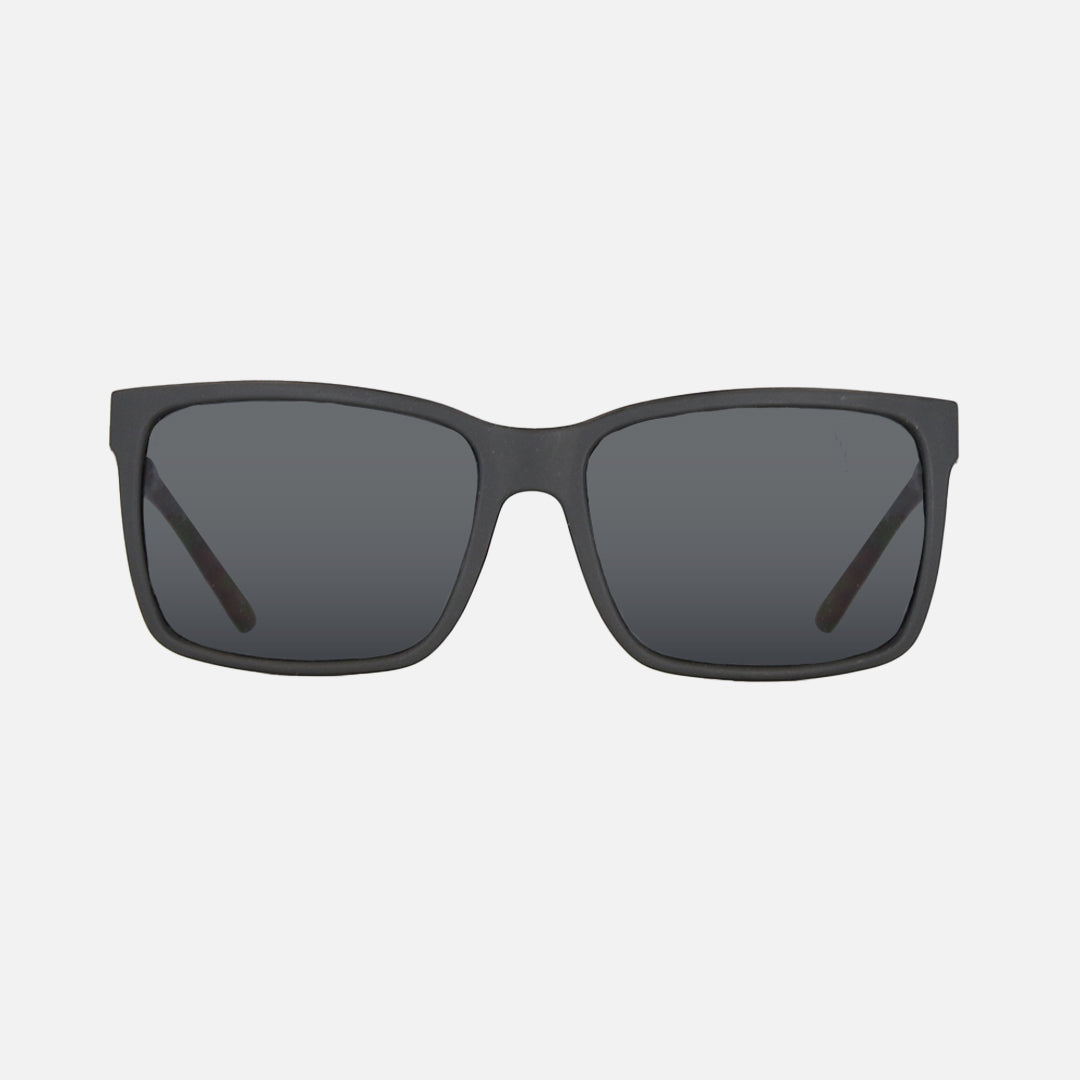 The Island - Matt Black Frame Sunglasses