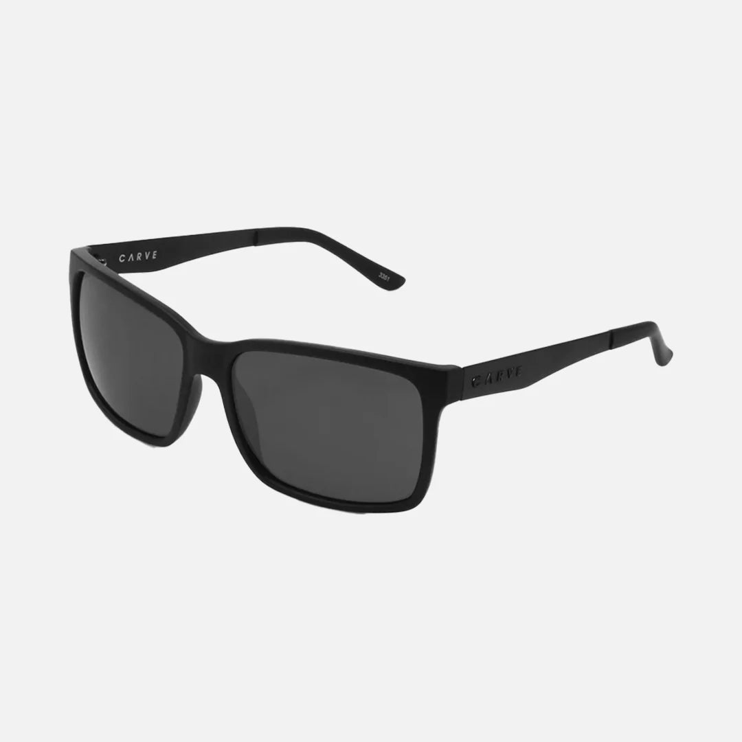 The Island - Matt Black Frame Sunglasses