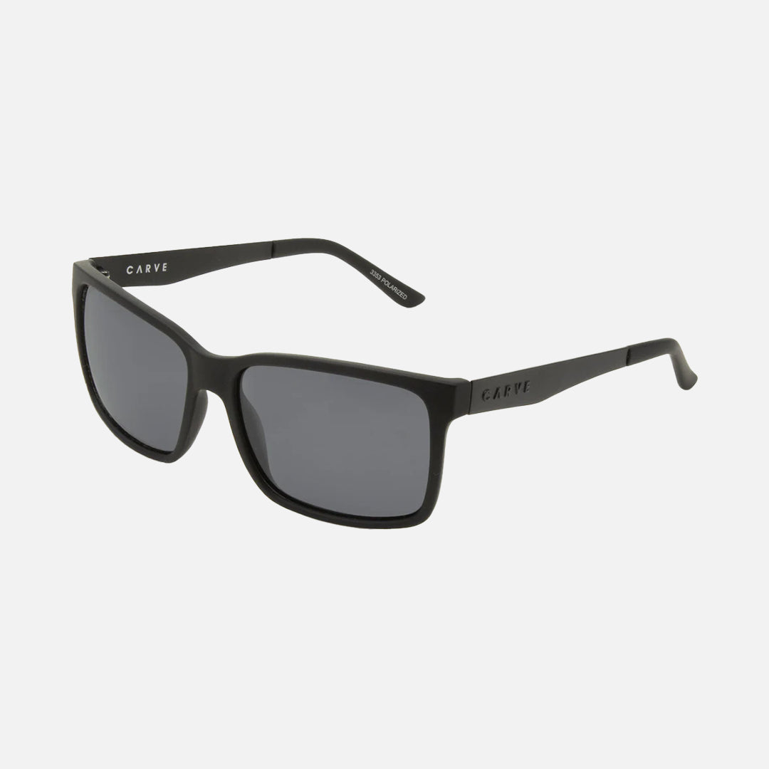 The Island - Gloss Black Frame Sunglasses