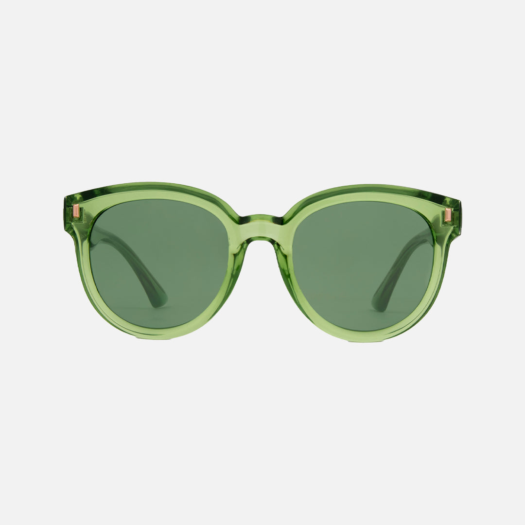 Harpo - Crystal Willow Green Frame Sunglasses