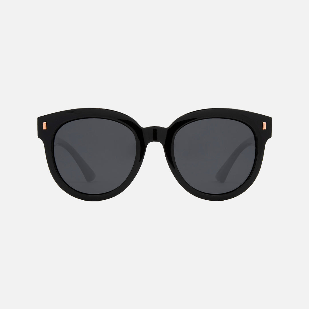 Harpo - Gloss Black Smoke - Polarized