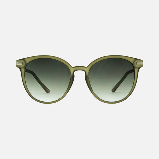 Dahlia - Olive Translucent Frame Sunglasses