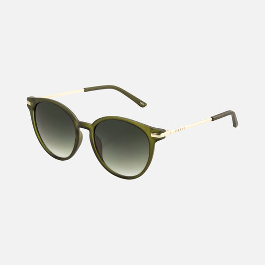 Dahlia - Olive Translucent Frame Sunglasses