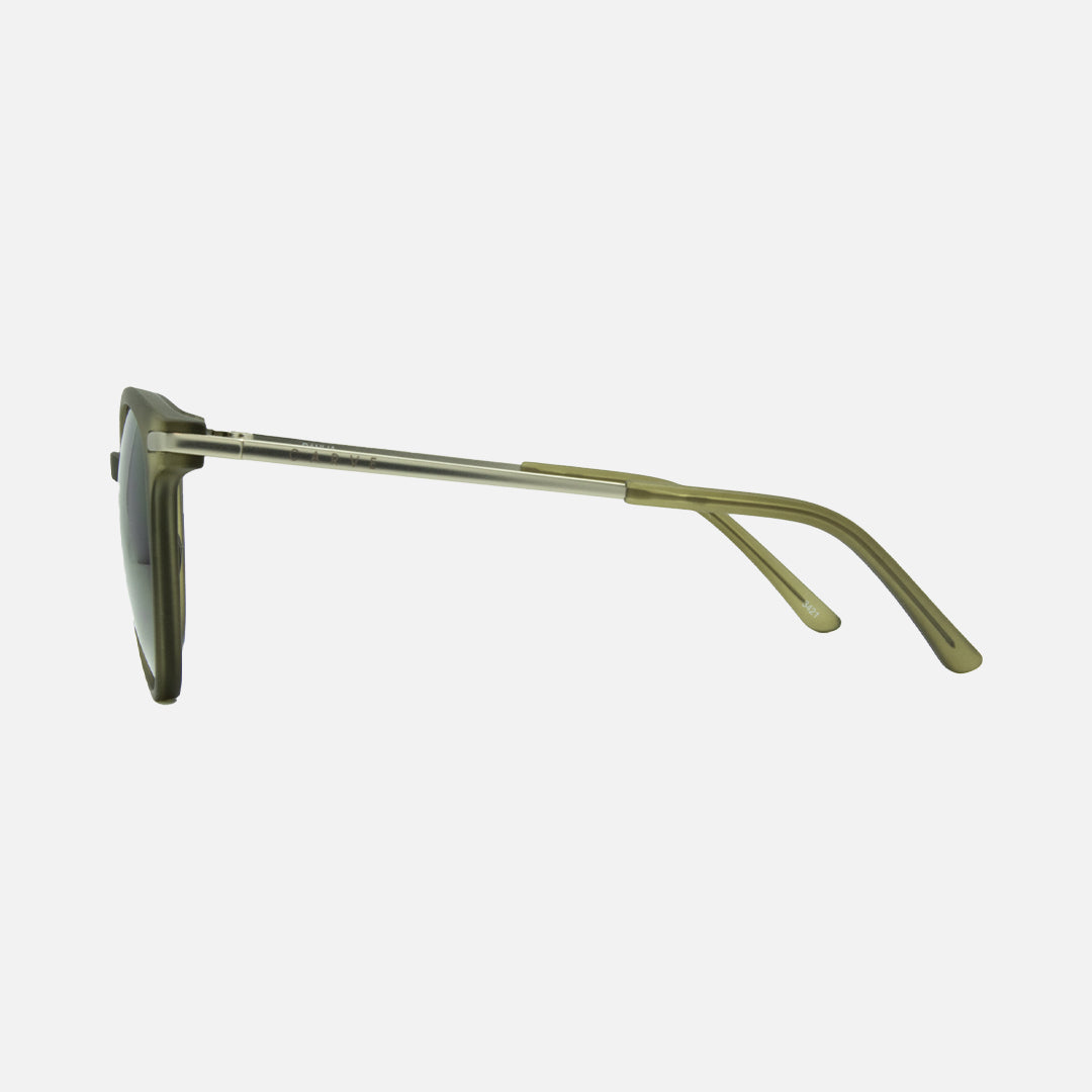 Dahlia - Olive Translucent Frame Sunglasses