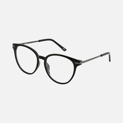 Dahlia - Blue Light Gloss Black Frame Glasses