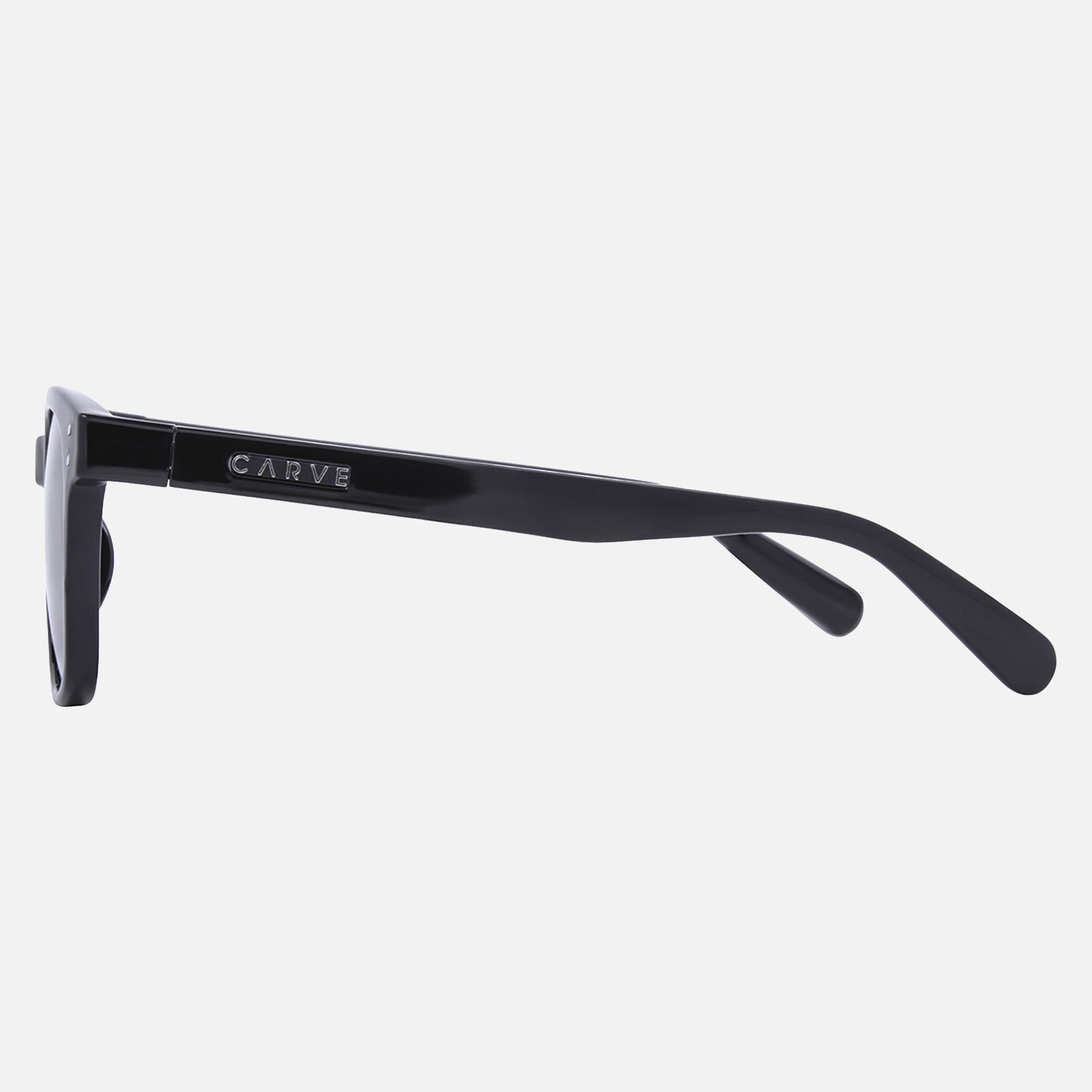 Homeland - Shiny Black Grey Lens Polarized Lens