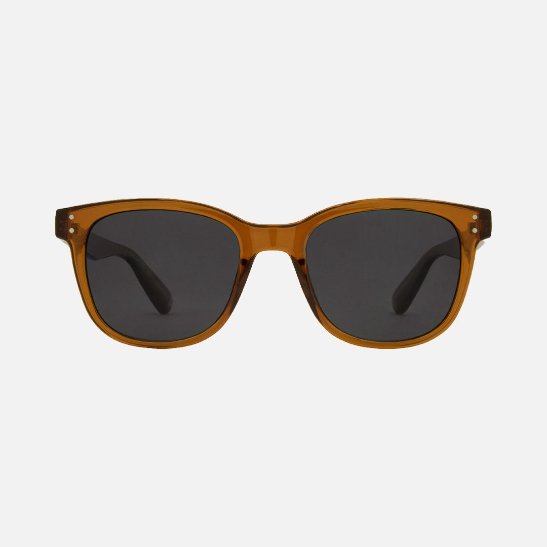 Homeland (Recycled) - Recycled Gloss Translucent Toffee Grey Polarized Lens