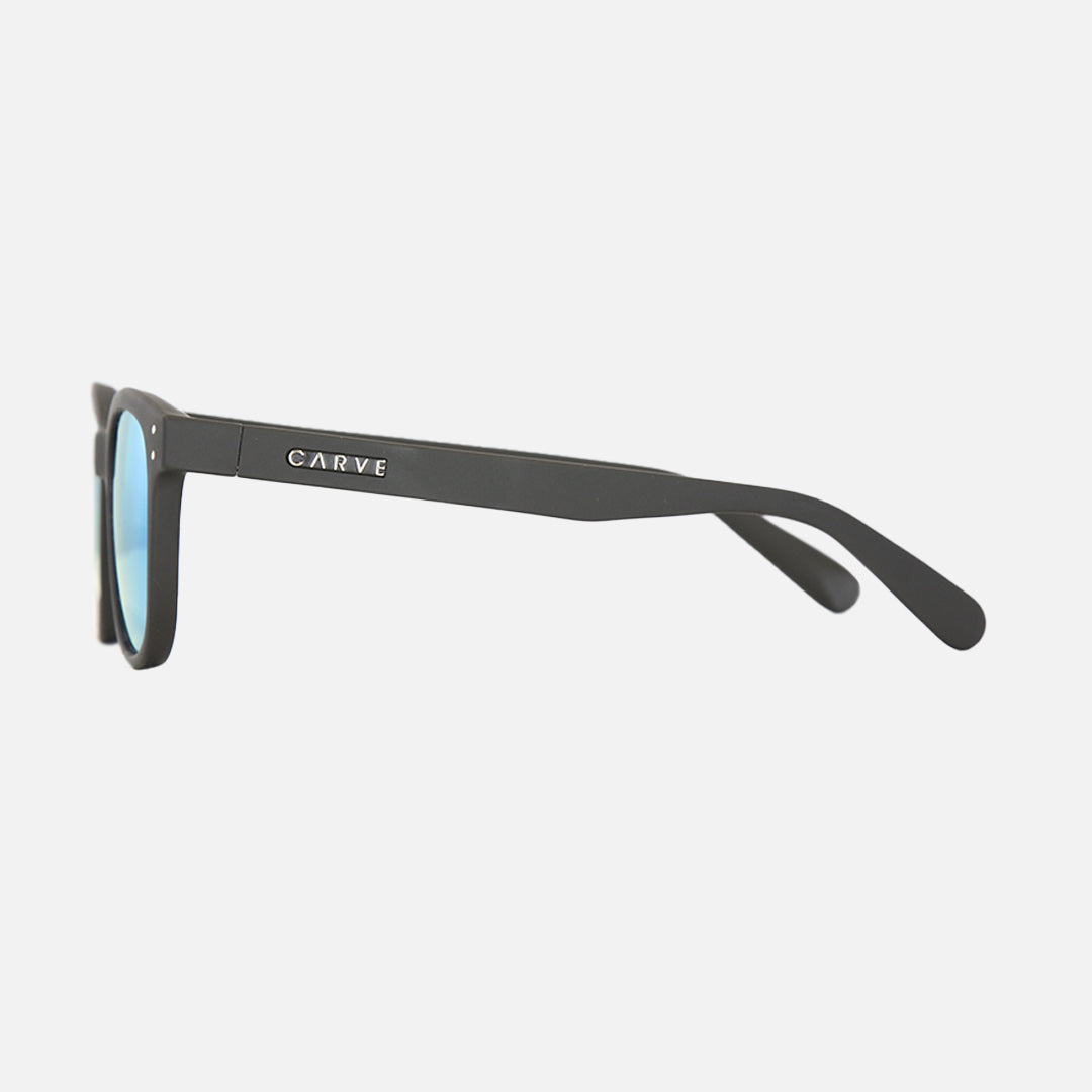Homeland - Matt Black Frame Grey Blue Iridium Lens