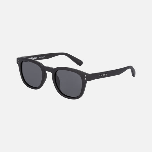 Havana - Matt Black Frame with Grey Polarized Lens