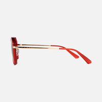 Bardot - Gloss Red Grey gradient lens