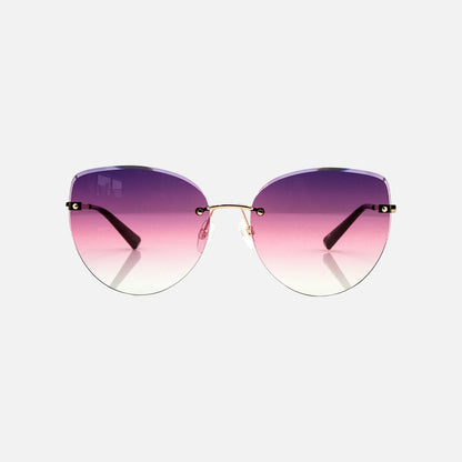 Foxy - Light Gold Frame Sunglasses