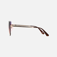 Foxy - Light Gold Frame Sunglasses