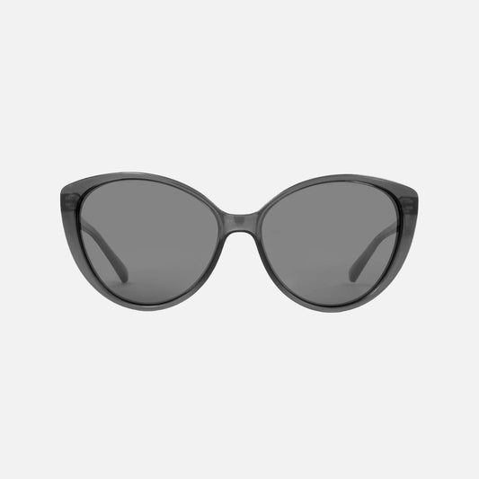 Brigitte - Polarized Pearl Grey Frame Sunglasses