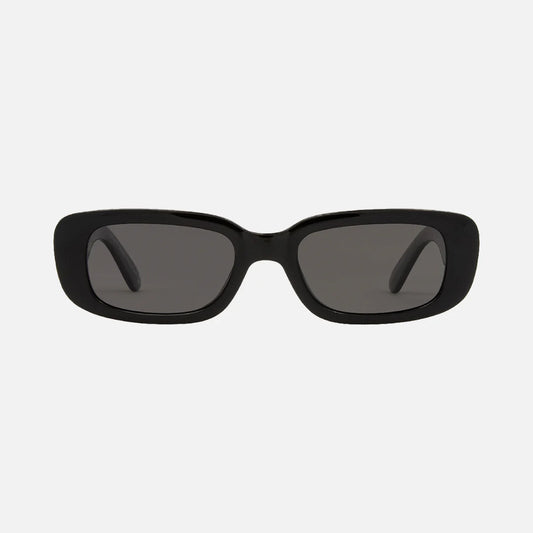 Lizbeth - Gloss Black Recycled Frame with Grey Polarized Lens