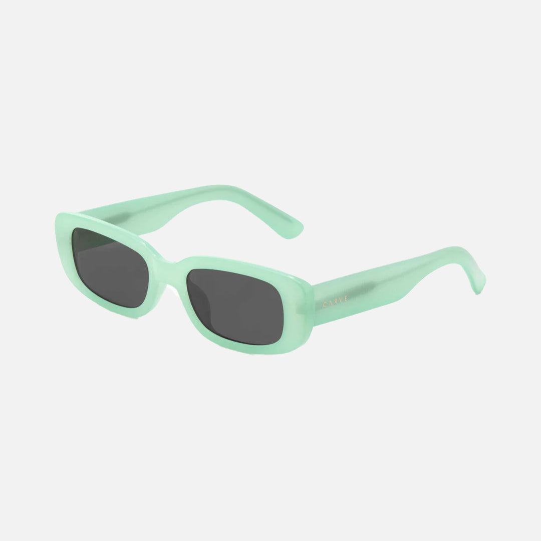 Lizbeth - Gloss Translucent Mint Frame with Grey Lens