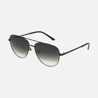 Solana - Gloss Black Metal Dark Grey/Clear Gradient POL Lens