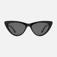 Carrie - Gloss Black Dark Grey Polarized Lens