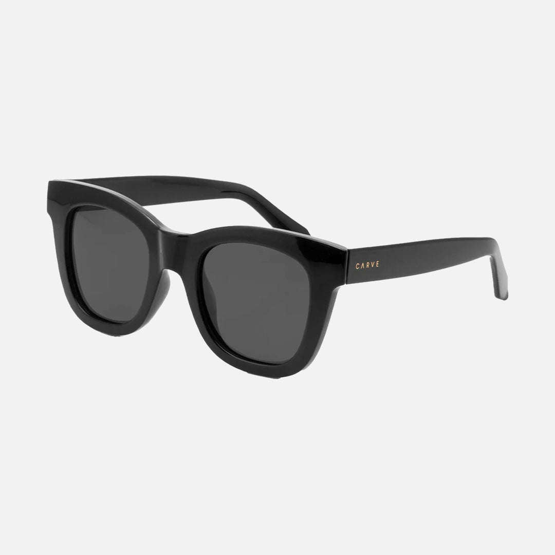 Elba - Gloss Black Dark Grey Polarized Lens