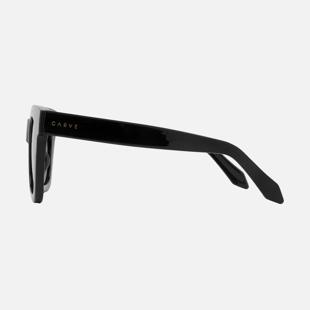 Elba - Gloss Black Dark Grey Polarized Lens