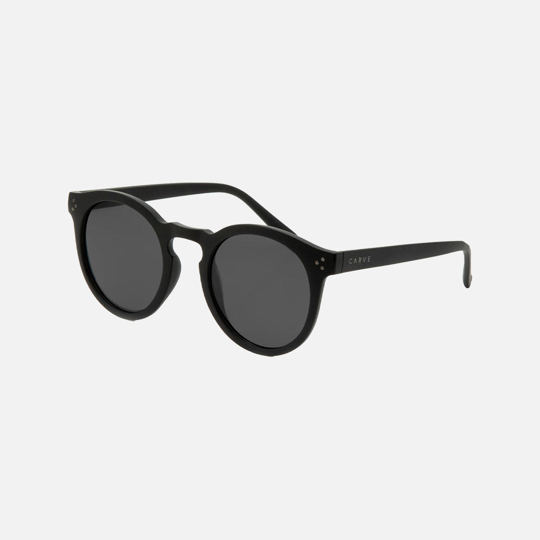 Fletcher - Matt black Dark Grey Polarised Lens