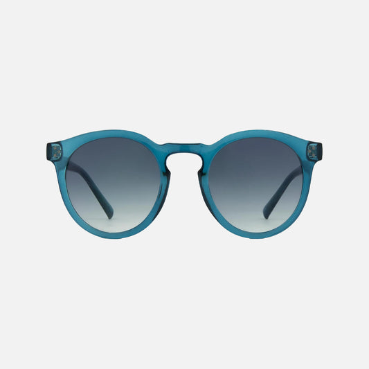 Fletcher - Gloss Crystal Petrol Blue Grey Lens