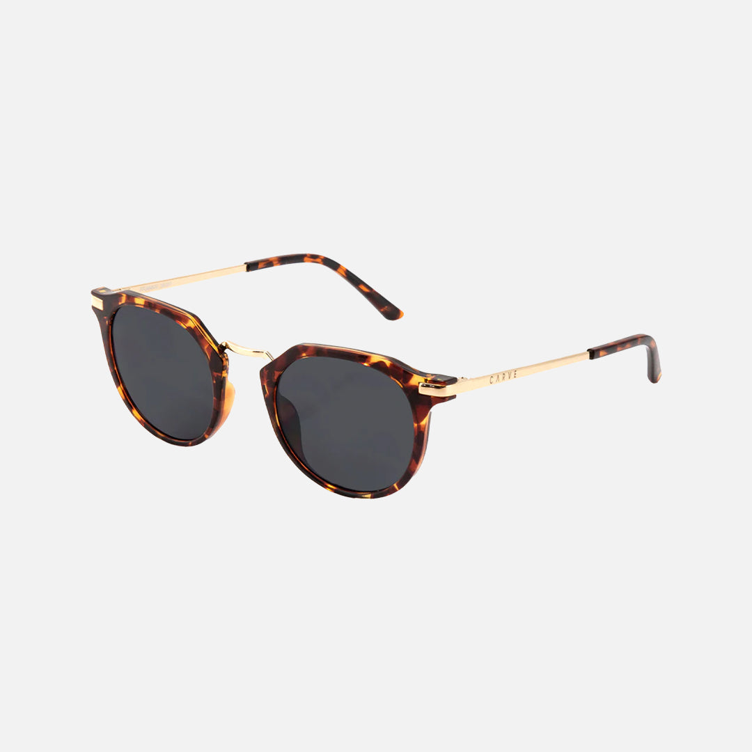 Frankie - Gloss Tort Gold Metal Grey Lens