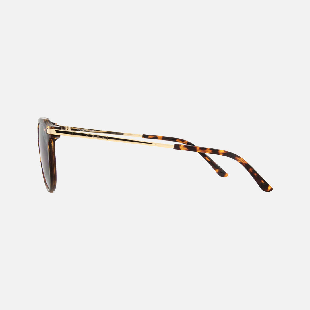 Frankie - Gloss Tort Gold Metal Grey Lens