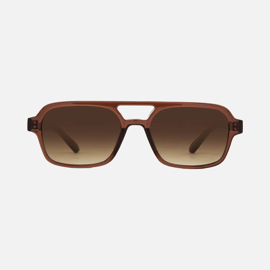 Azore - Gloss Dark Brown Gradient Lens