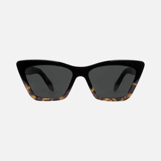 Tahoe II Alyssa Spencer - Gloss Black Tort Frame with Grey Polarised Lens