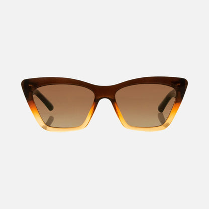 Tahoe - Chocolate Brown to Toffee Frame with Brown Gradient Lens