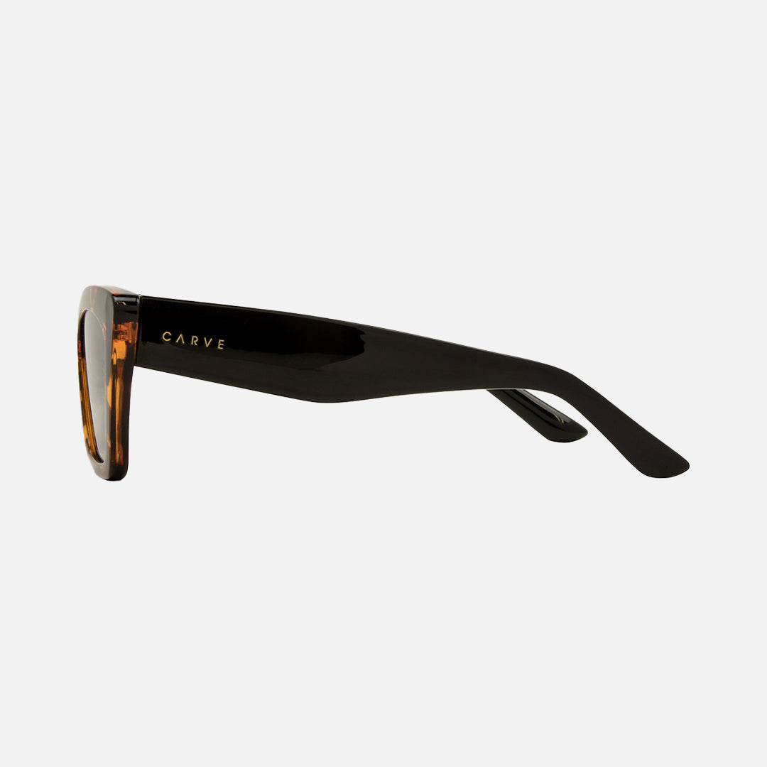 Tahoe - Gloss Tort Frame with Black Temple and Grey Lens