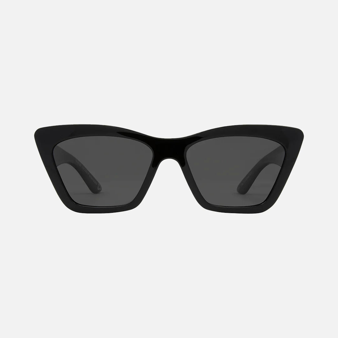 Tahoe (Recycled) - Recycled Gloss Black Frame with Grey Polarized Lens