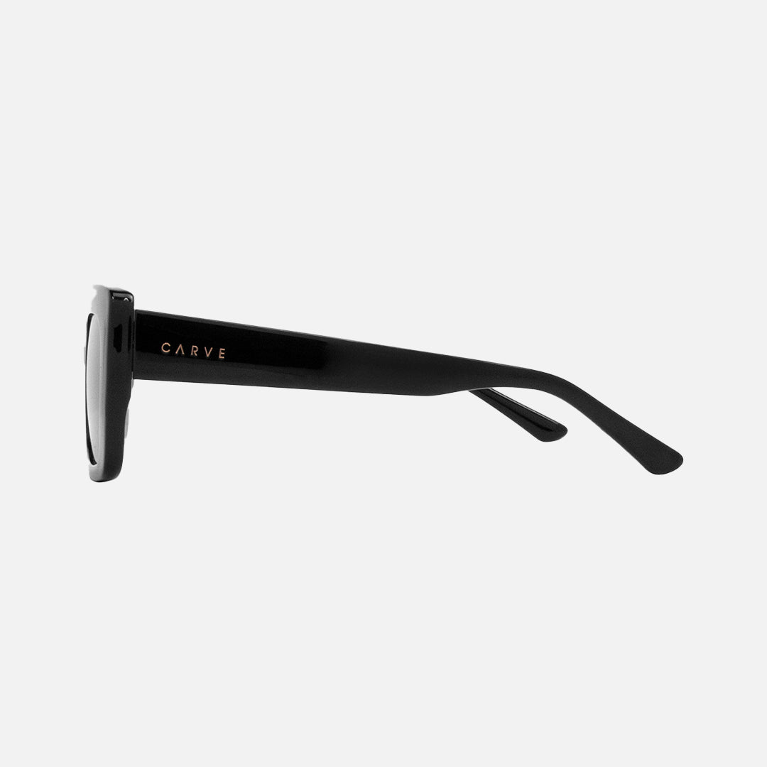 Laguna - Gloss Black Dark Frame with Grey Polarized Lens