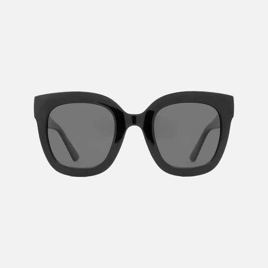 Lucia - Gloss Black Dark Grey Polarized Lens