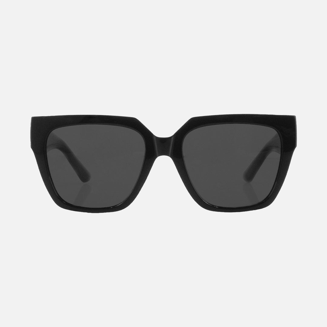 Brooklyn - Gloss Black Dark Grey Polarized Lens