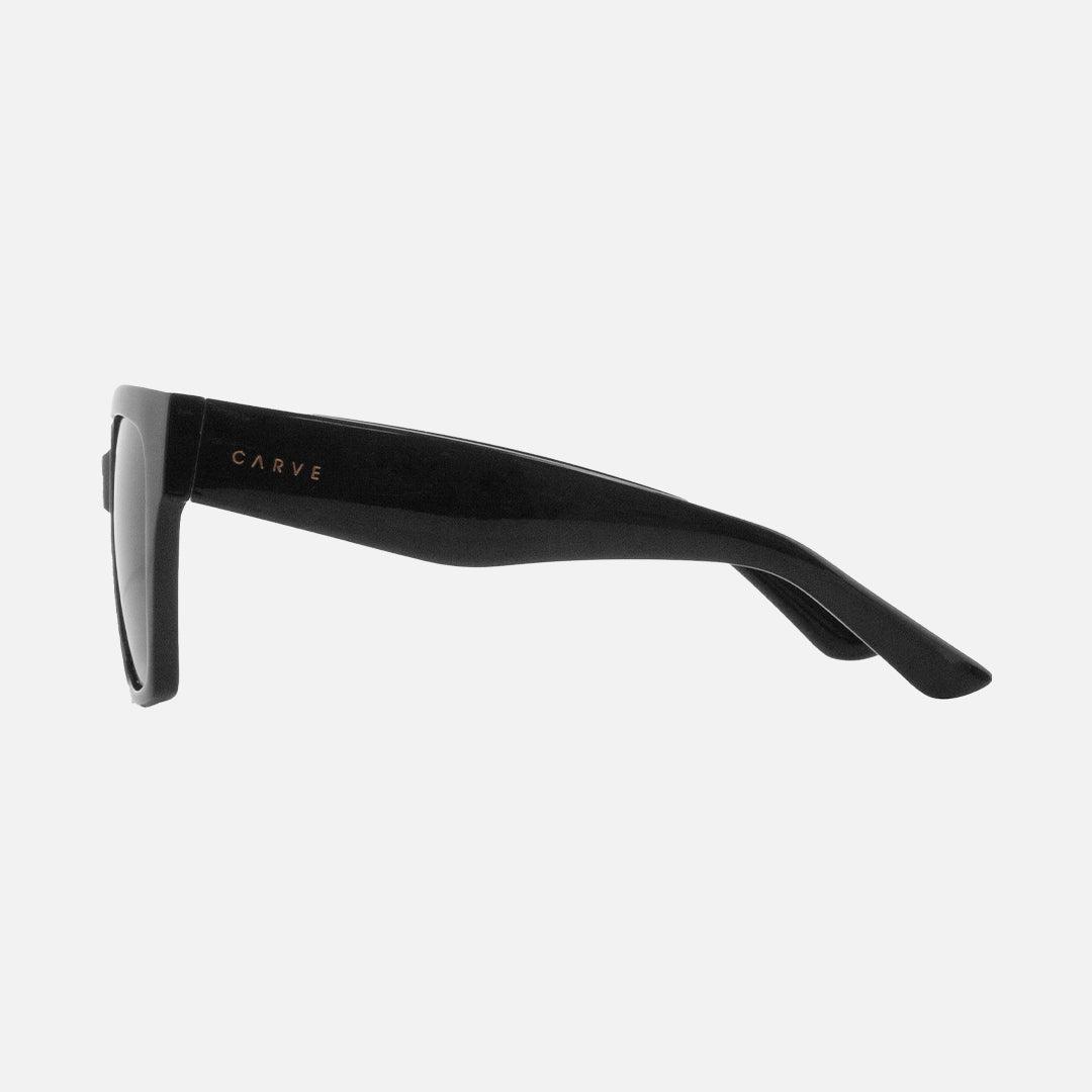 Brooklyn - Gloss Black Dark Grey Polarized Lens