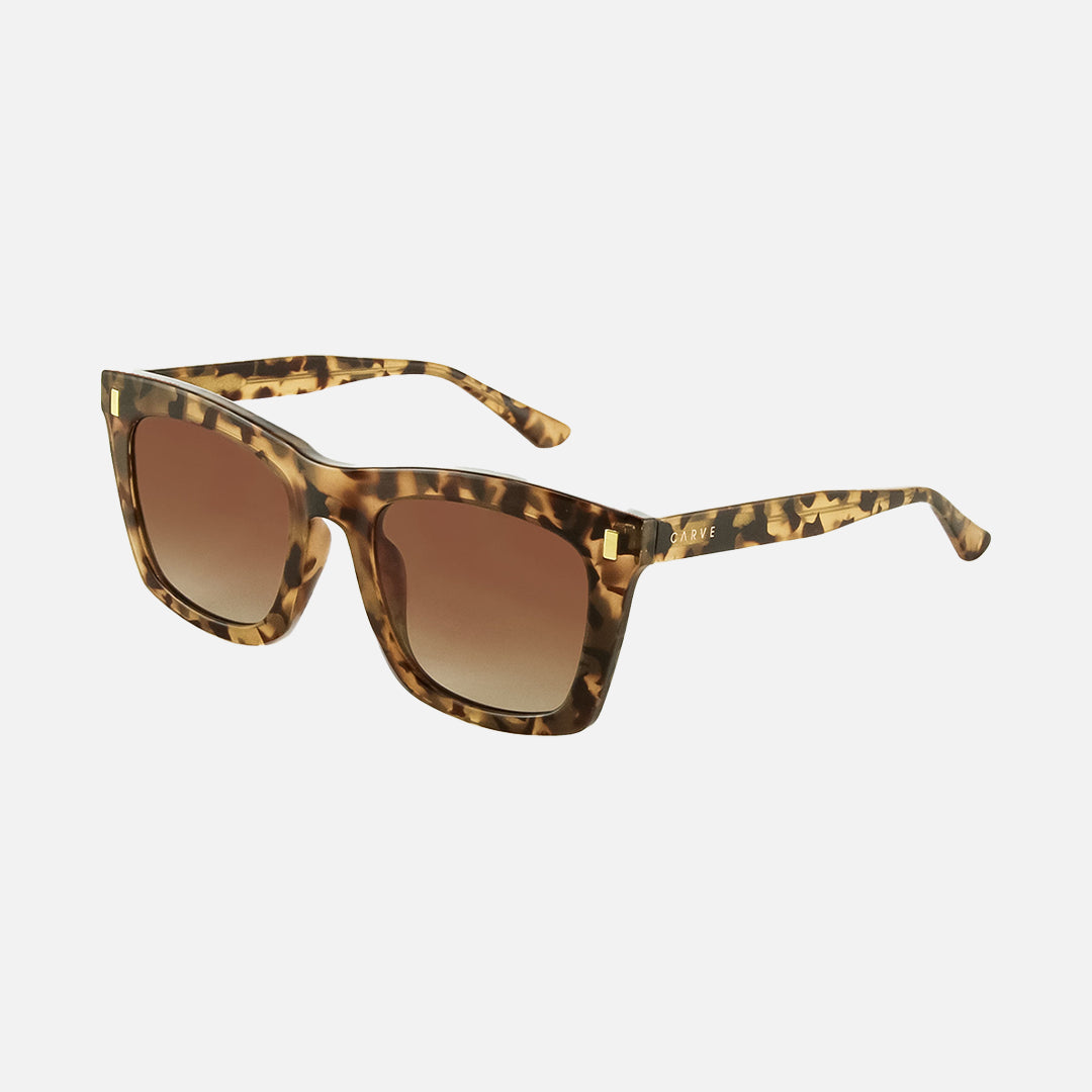 Kirby - Milky Tort Brown Gradient Lens