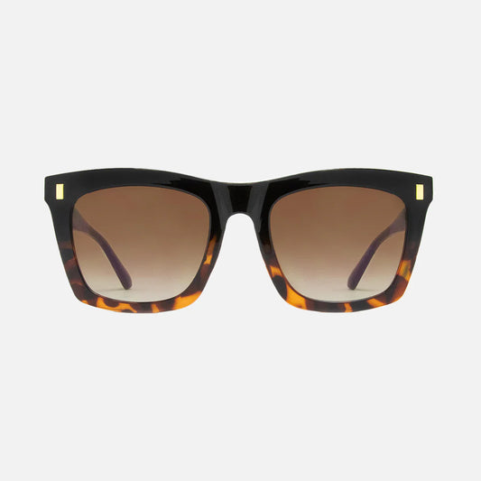 Kirby - Black Tort to Brown Gradient Lens