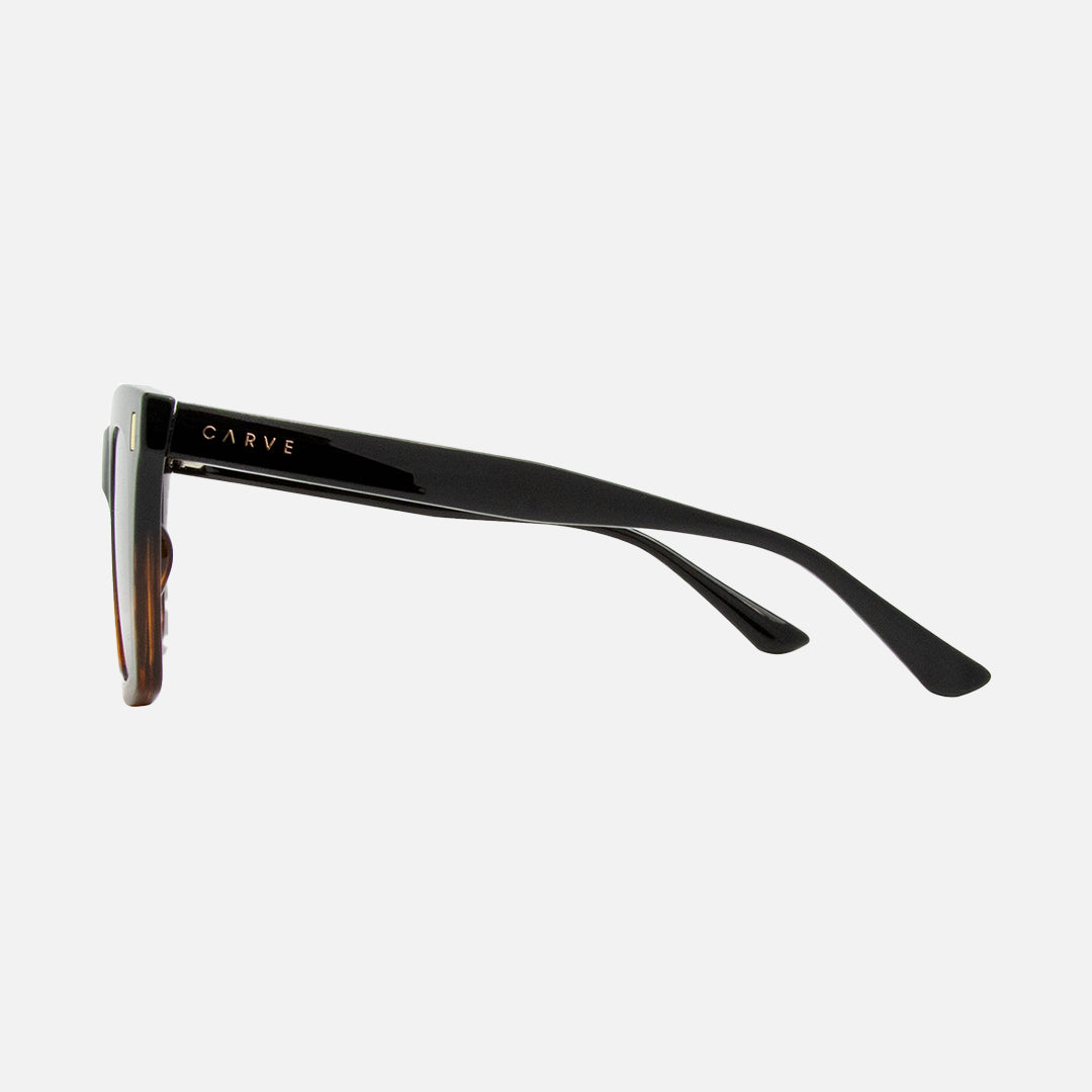 Kirby - Black Tort to Brown Gradient Lens