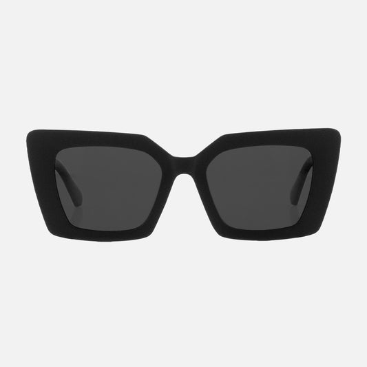 Finley - Matt Black Dark Grey Polarized Lens