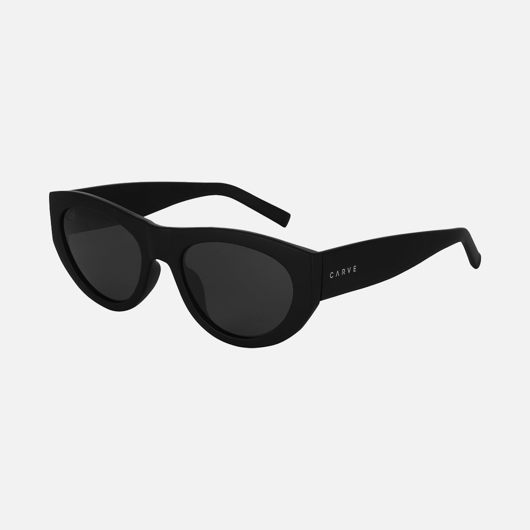 Montana - Matt Black Grey Polarized Lens