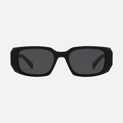 Milan - Matte Black Grey Polarised Lens