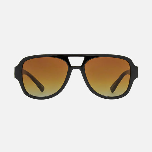 Zion - Gloss Black Frame with Orange Gradient Lens