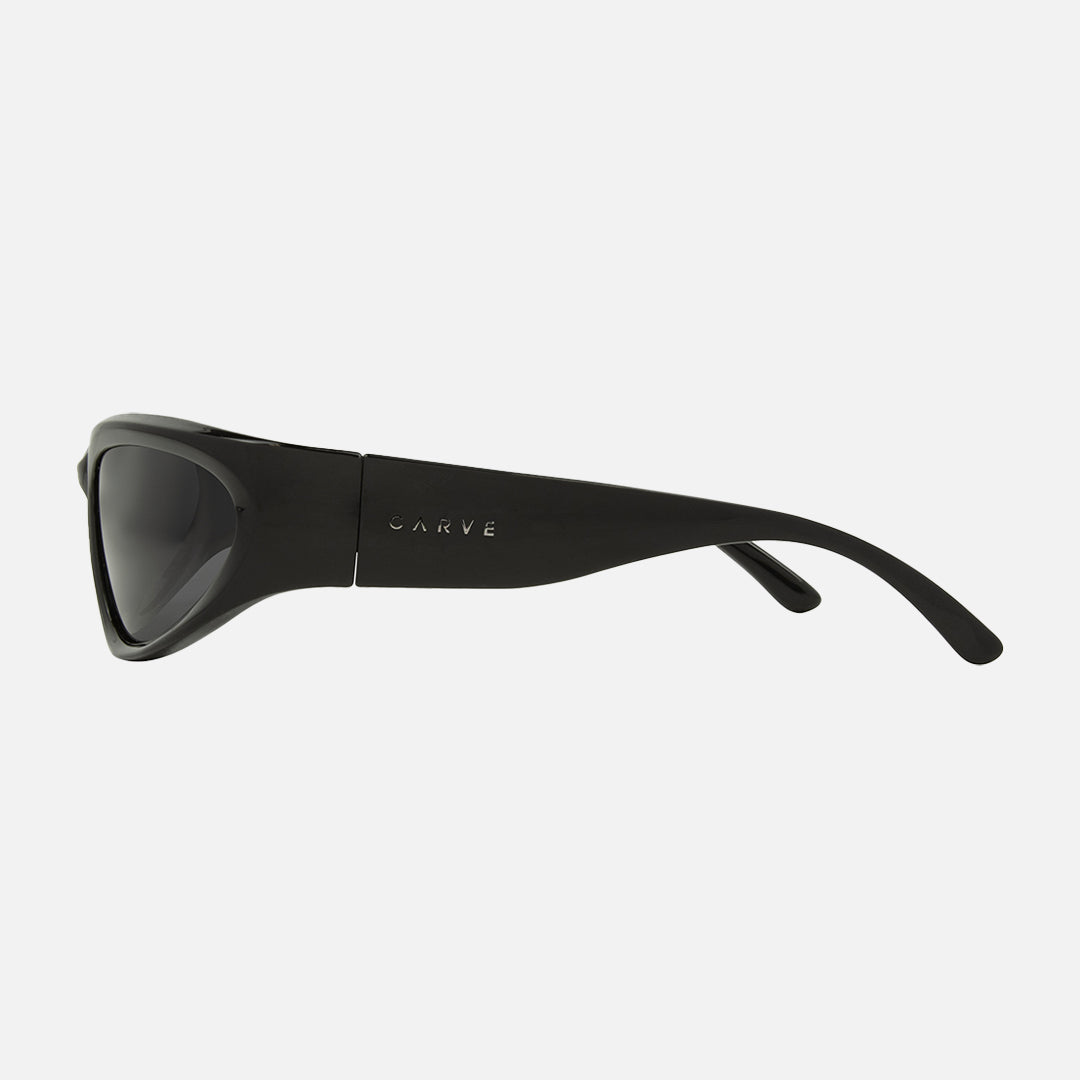 Kubix - Gloss Black Frame with Grey Polarized lens