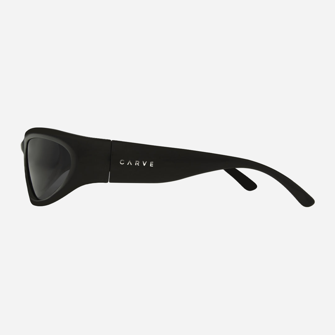 Kubix - Matte Black Frame with Grey Lens